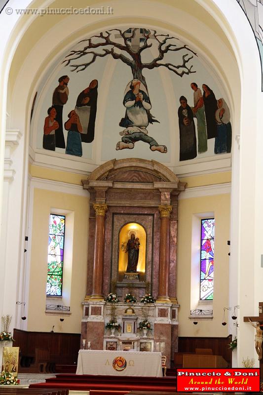 Roma - Ostia, Chiesa con affreschi di Mario Rosati - 3.jpg